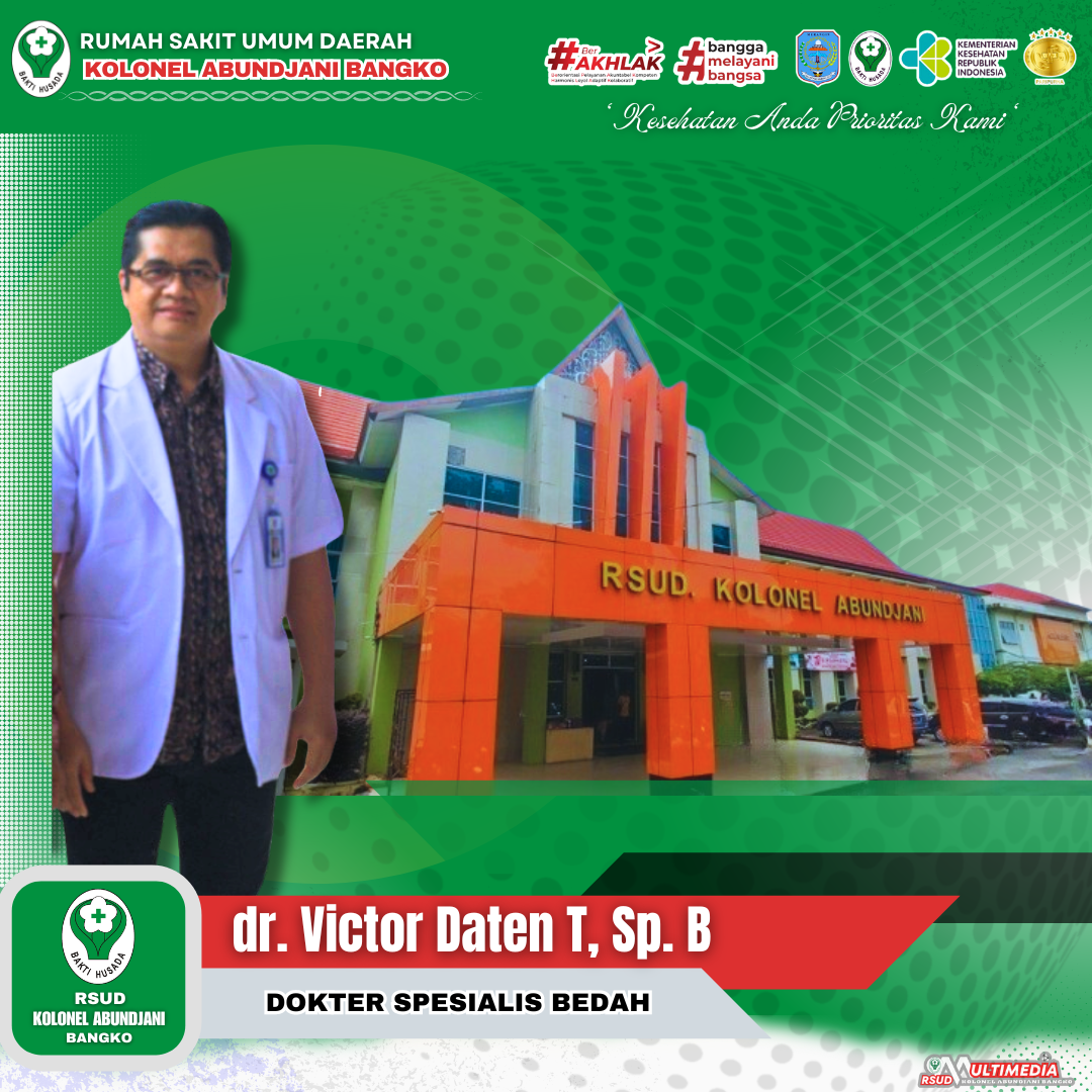 dr. Victor Daten Tarigan, Sp.B